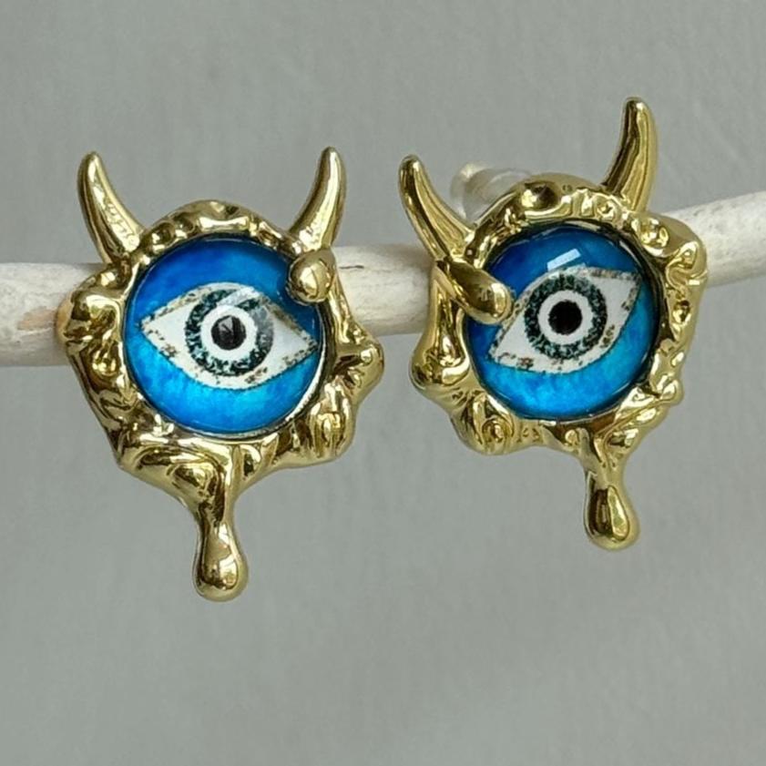 Evil Eye Studs